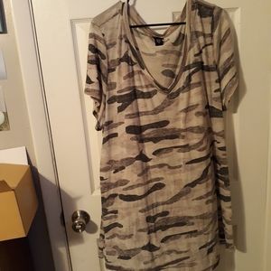 Torrid camo top